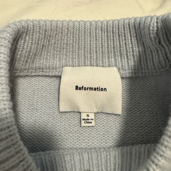 Reformation Calloway regenerative wool crew - Picture 2 of 4